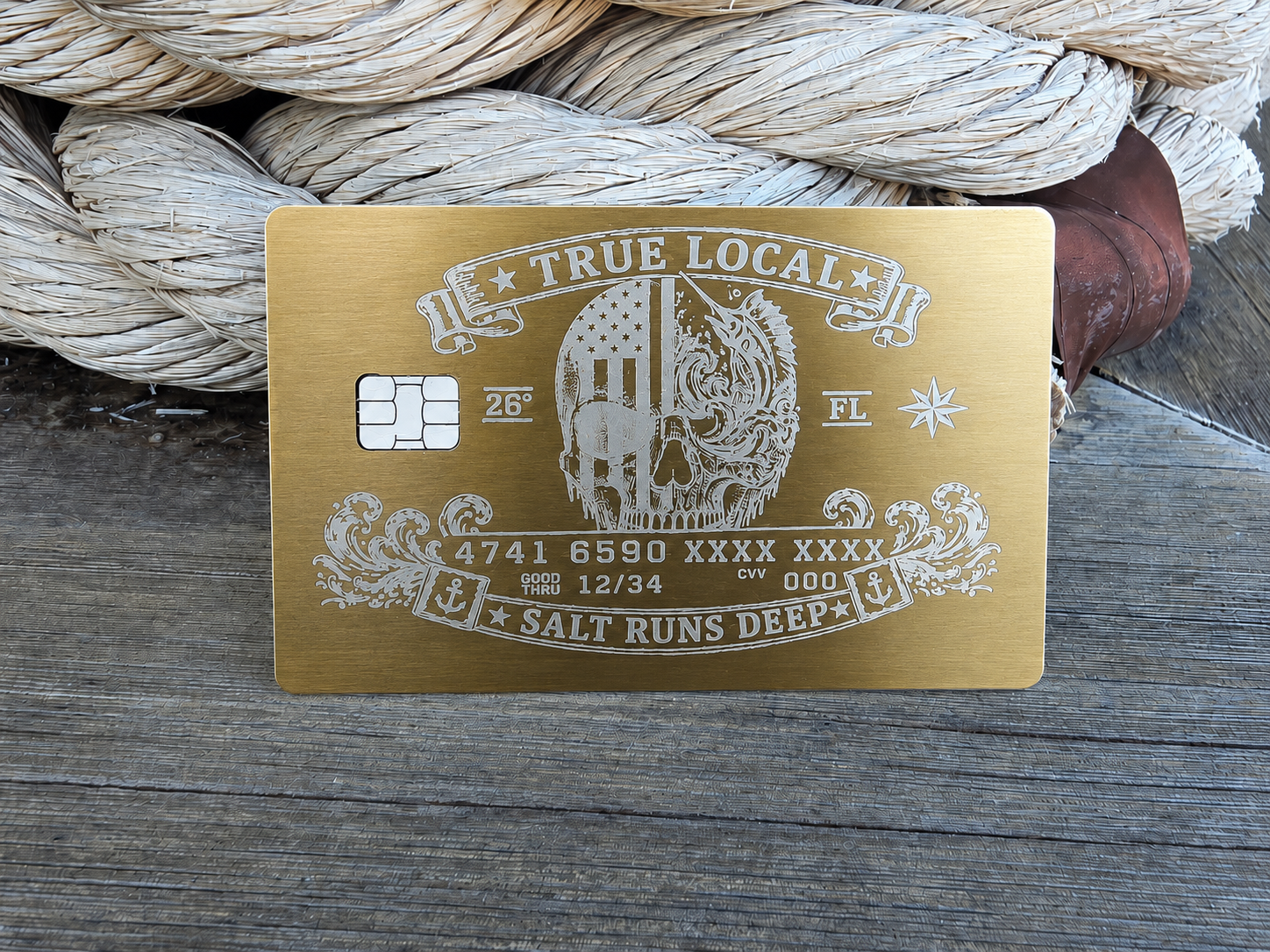 Custom Tap-to-Pay Metal Credit Cards